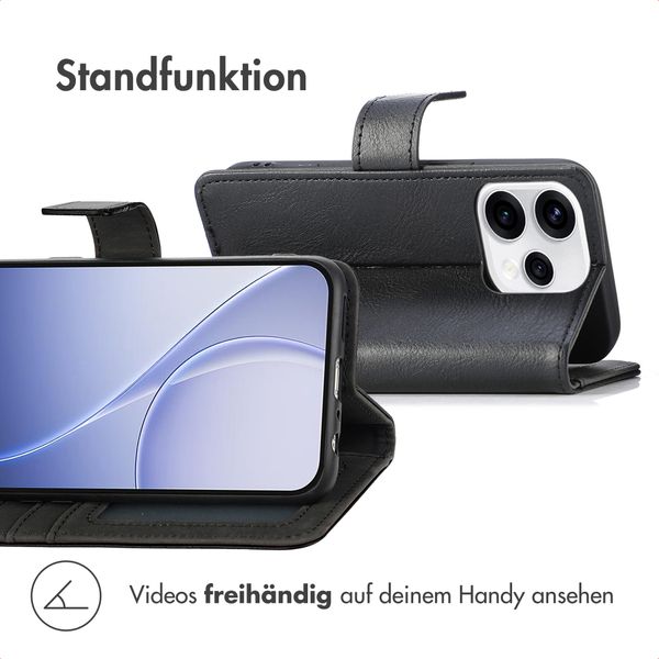 imoshion Luxuriöse Klapphülle Oppo Reno15 (5G) - Schwarz