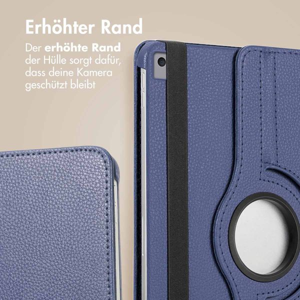 imoshion 360° drehbare Klapphülle Apple iPad Air 3 (2019) / Pro 10.5 (2017) - Dunkelblau