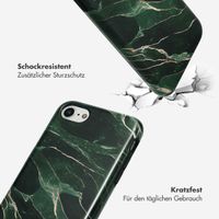 Selencia Vivid Tough Back Cover für das iPhone SE (2022 / 2020) / 8 / 7 / 6(s) - Chic Marble Quartz