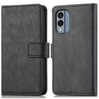 imoshion Luxuriöse Klapphülle Nokia X30 - Schwarz