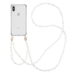 imoshion Back Cover mit Band + Armband Apple iPhone X / Xs - Perlenherzen