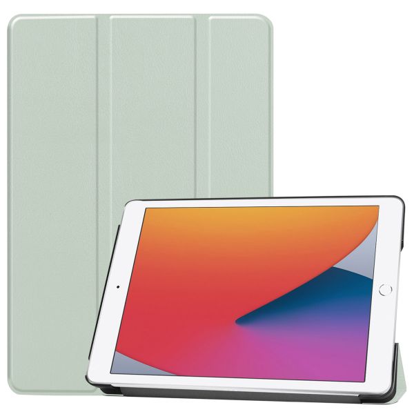 imoshion Trifold Klapphülle für das iPad 9 (2021) 10.2 Zoll / iPad 8 (2020) 10.2 Zoll / iPad 7 (2019) 10.2 Zoll - Hellgrün