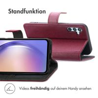 imoshion Luxuriöse Klapphülle Samsung Galaxy A54 (5G) - Bordeaux