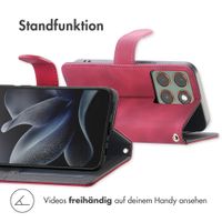 imoshion Klapphülle mit Kordel Motorola Edge 70 - Rot
