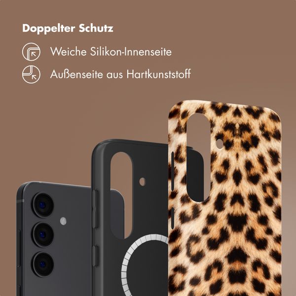 Selencia Vivid Rückabdeckung mit MagSafe Samsung Galaxy S24 - Wild Leo