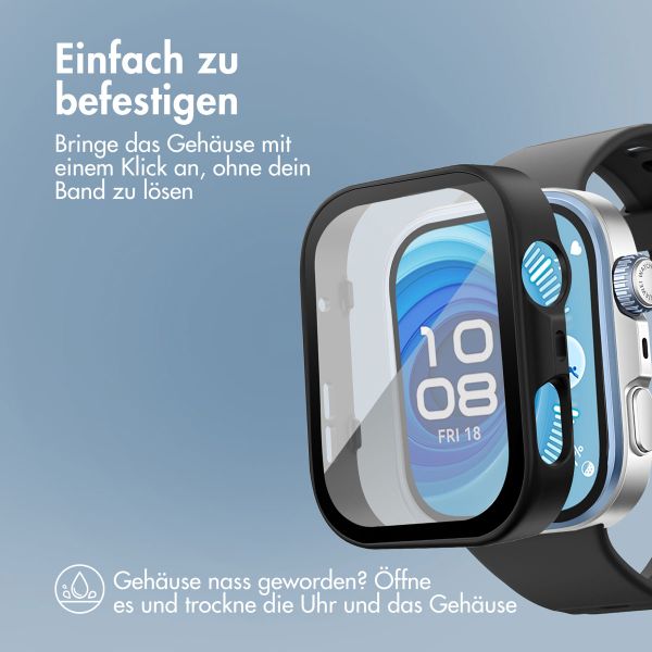 imoshion Full Cover Hard Case Huawei Watch Fit 4 Pro - Schwarz