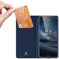 Dux Ducis Slim TPU Klapphülle Dunkelblau für das Nokia 8.3 5G