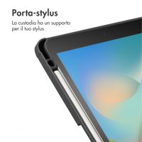 imoshion Origami Klapphülle Apple iPad 9 (2021) 10.2 Zoll / iPad 8 (2020) 10.2 Zoll / iPad 7 (2019) 10.2 Zoll - Schwarz