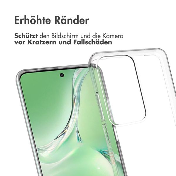 Accezz TPU Clear Cover für das Oppo A80 5G - Transparent