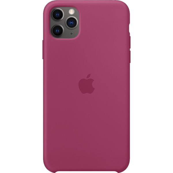 Apple Silikon-Case für das iPhone 11 Pro Max - Pomegranate