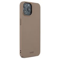 Holdit Slim Case für das iPhone 12 (Pro) - Mocha Brown