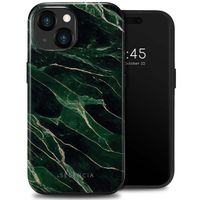 Selencia Vivid Tough Back Cover für das iPhone 15  - Chic Marble Quartz