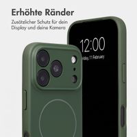 Accezz Grip Backcover mit MagSafe Apple iPhone 18 Pro / 17 Pro - Dunkelgrün