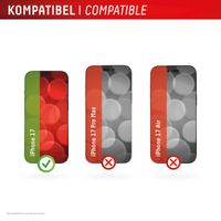 Displex Bildschirmschutzfolie Real Glass Full Cover Apple iPhone 17 / 17 Pro