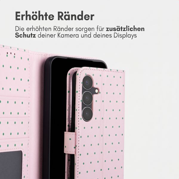 imoshion Design Klapphülle Samsung Galaxy S25 FE - Happy Dots