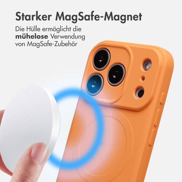 imoshion Color Back Cover mit MagSafe Apple iPhone 17 Pro - Neon Orange