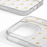 iDeal of Sweden Clear Case für das iPhone 16 Pro Max - Golden Hearts