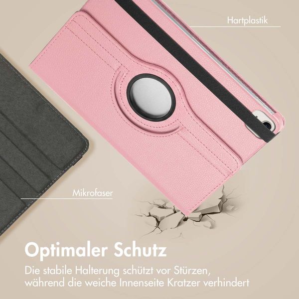 imoshion 360° drehbare Klapphülle Apple iPad Air 13 Zoll (2026) M4 / (2025) M3 / (2024) M2 - Rosa
