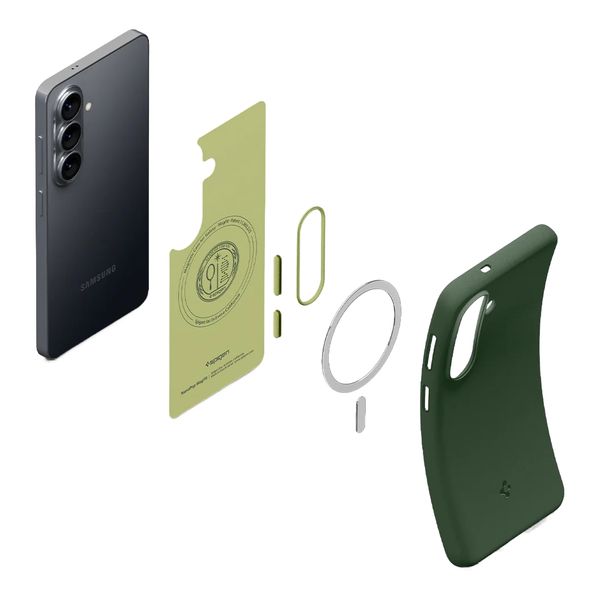 Spigen Nano Pop MagFit Backcover Samsung Galaxy S26 - Avo Green