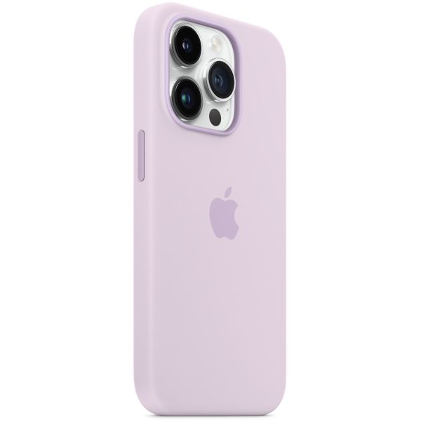 Apple Silikon-Case MagSafe für das Apple iPhone 14 Pro - Lila