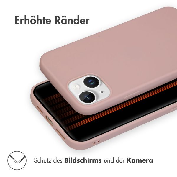 imoshion Color TPU Hülle für das iPhone 15 Plus - Dusty Pink