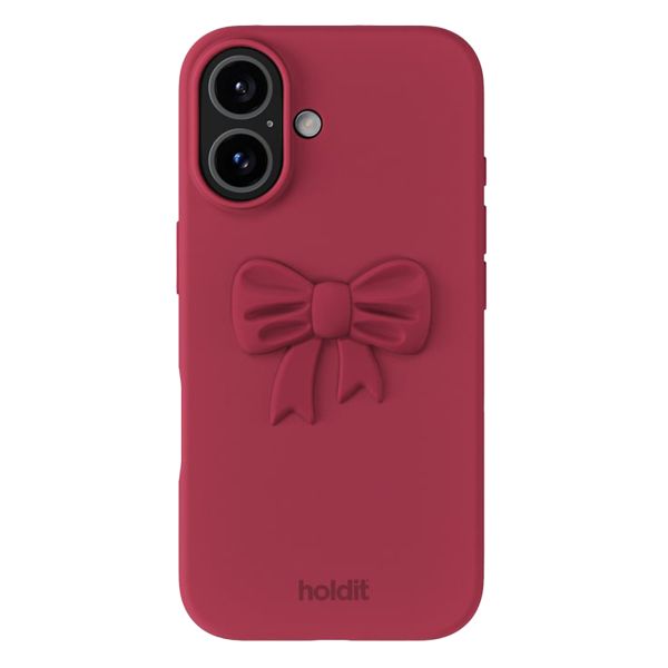 Holdit Silicone Sticker Bow - Red Velvet