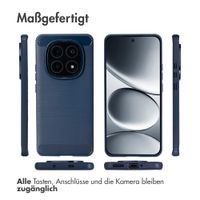imoshion Brushed Back Cover Xiaomi Redmi Note 15 Pro Plus (5G) - Dunkelblau