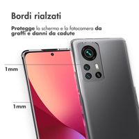 Accezz Clear TPU Backcover Xiaomi 12 Pro - Transparent