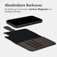 imoshion Herausnehmbare 2-in-1 Luxus-Bookcase Apple iPhone 17e / 16e - Braun