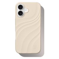 iDeal of Sweden Soft Swirl Silicone MagSafe Hülle Apple iPhone 16 - Cloud Dancer
