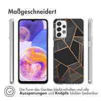 imoshion Design Hülle für das Galaxy A23 (5G) - Black Graphic