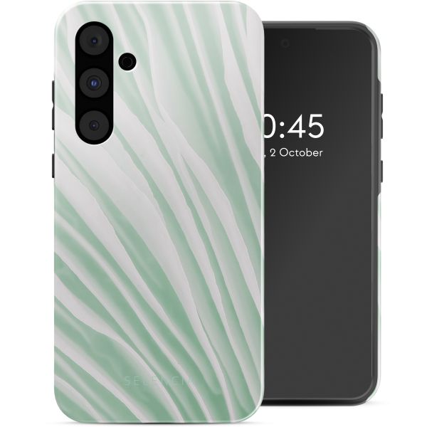 Selencia Vivid Backcover Samsung Galaxy A55 - Marble Grayed Jade