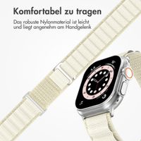 Accezz Nylon Alpine Armband für Apple Watch | 38/40/41/42 mm - Polarstern
