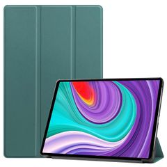 imoshion Trifold Klapphülle für das Lenovo Tab P11 Pro - Dunkelgrün