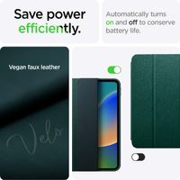 Spigen Urban Fit Klapphülle für das iPad 10 (2022) 10.9 Zoll - Midnight Green