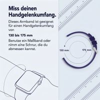 imoshion Silikon-Armband⁺ für  Google Pixel Watch / Watch 2 / Watch 3 / Watch 4 (41 mm) - Größe S - Weiß