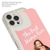 Gestalte deine eigene Apple iPhone 16 Pro Max Gel Hülle - Transparent