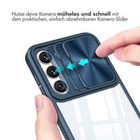 imoshion Back Cover mit Kameraschieber für das Samsung Galaxy S23 - Dunkelblau