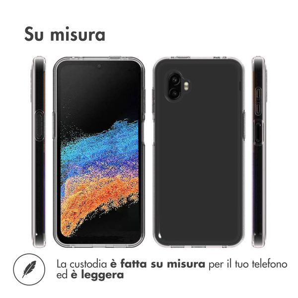 Accezz Clear TPU Backcover Samsung Galaxy Xcover 6 Pro - Transparent
