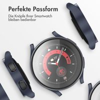 imoshion Full Cover Hard Case für das Samsung Galaxy Watch 4 40 mm - Dunkelblau