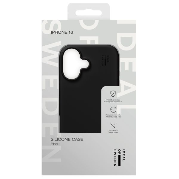iDeal of Sweden Silikon Case für das Apple iPhone 16 - Black