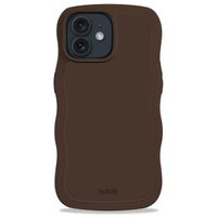 Holdit Wavy Case für das iPhone 12 / 12 Pro - Chocolate