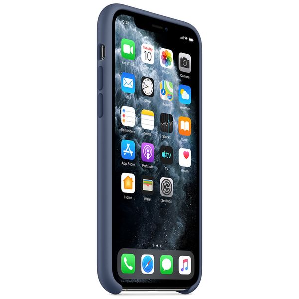 Apple Silikon-Case Alaskan Blue für das Apple iPhone 11 Pro