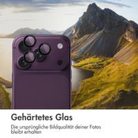 imoshion 2er-Pack Kameralinsenschutz für das Apple iPhone 18 Pro / 18 Pro Max - Plum