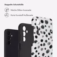 Selencia Vivid Back Cover Samsung Galaxy A15 (5G/4G) - Trendy Leopard