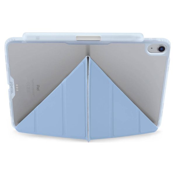 Pipetto Origami No3 Pencil Case Apple iPad Air 11 Zoll (2025) M3 / (2024) M2 / Air 5 (2022) / Air 4 (2020) - Light Blue