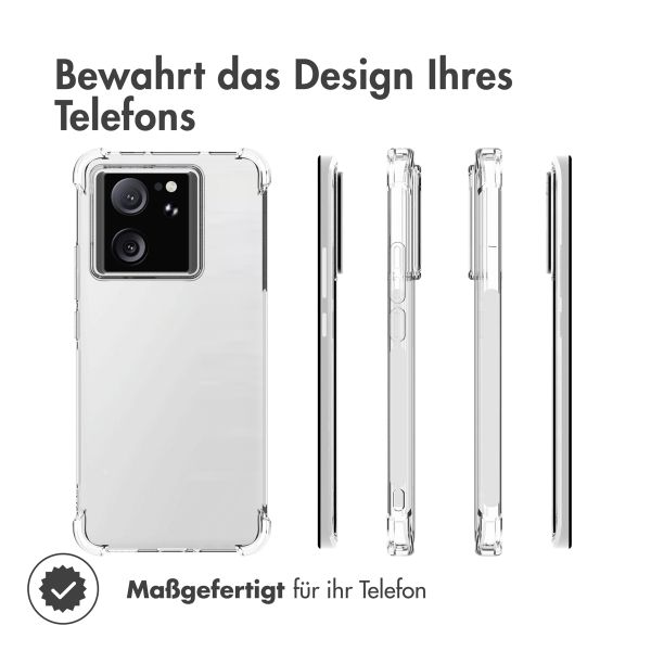 imoshion Shockproof Case für das Xiaomi 13T / Xiaomi 13T Pro - Transparent