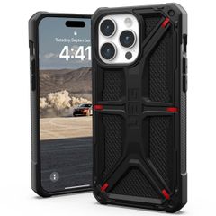 UAG Monarch Backcover für das Apple iPhone 15 Pro Max - Kevlar Black