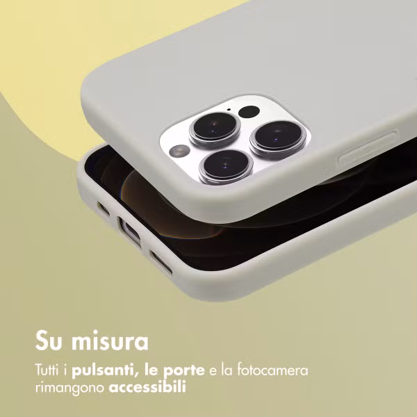 imoshion TPU Color Cover Apple iPhone 12 (Pro) - Grau