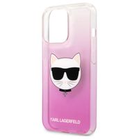 Karl Lagerfeld Hardcase Backcover Choupette für das iPhone 13 Pro - Rosa